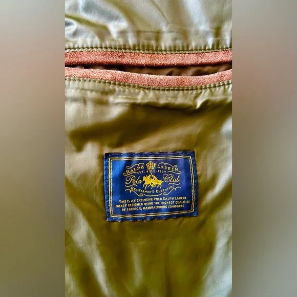 Polo by Ralph Lauren Quilted Vest - Medium - Green - Picture 11 of 13